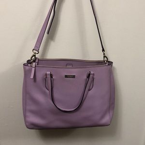 Large Violet Kate Spade Bag